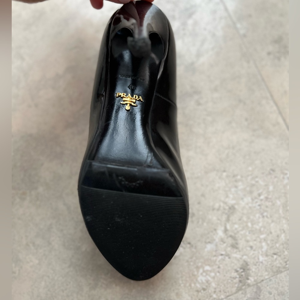 Patent Leather Prada heels